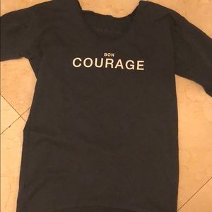 bon courage tee shirt